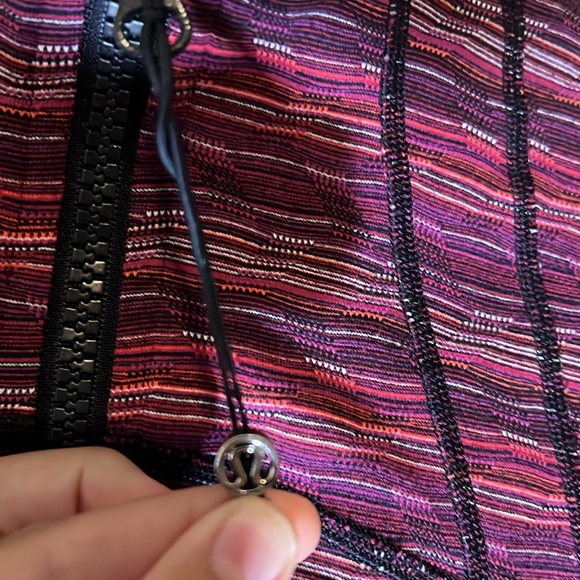 Lululemon Define Jacket Space Dye Twist Regal Plum Alarming sz6 - Picture 3 of 6
